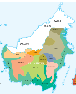 Etnis dan bahasa Kalimantan