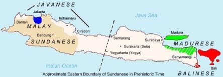 Languages Map Java-Bali